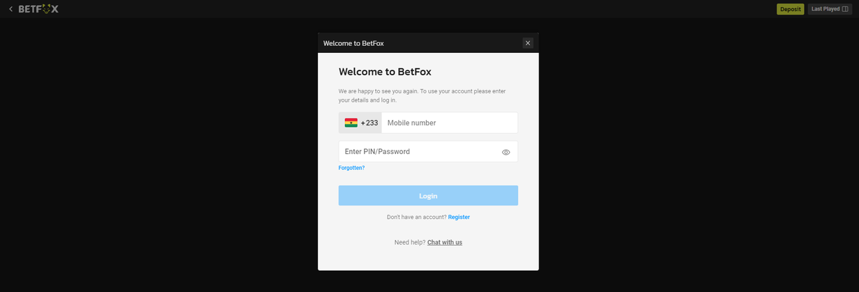 How to Perform a Betfox Aviator Login in Ghana? 
